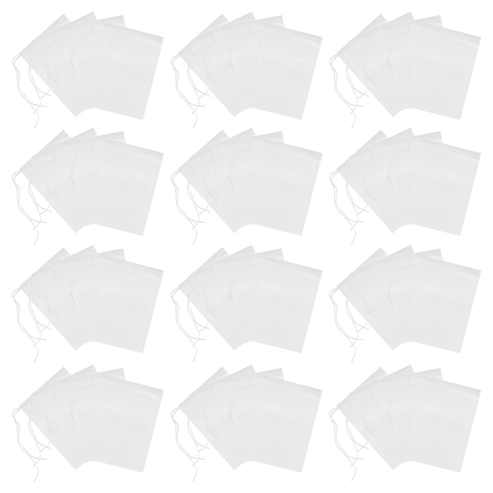 400 قطعة الطب الصيني غير المنسوجة الرباط أكياس تصفية الشاي يغلي برهان أكياس المتاح لتقوم بها بنفسك بهارات الشاي