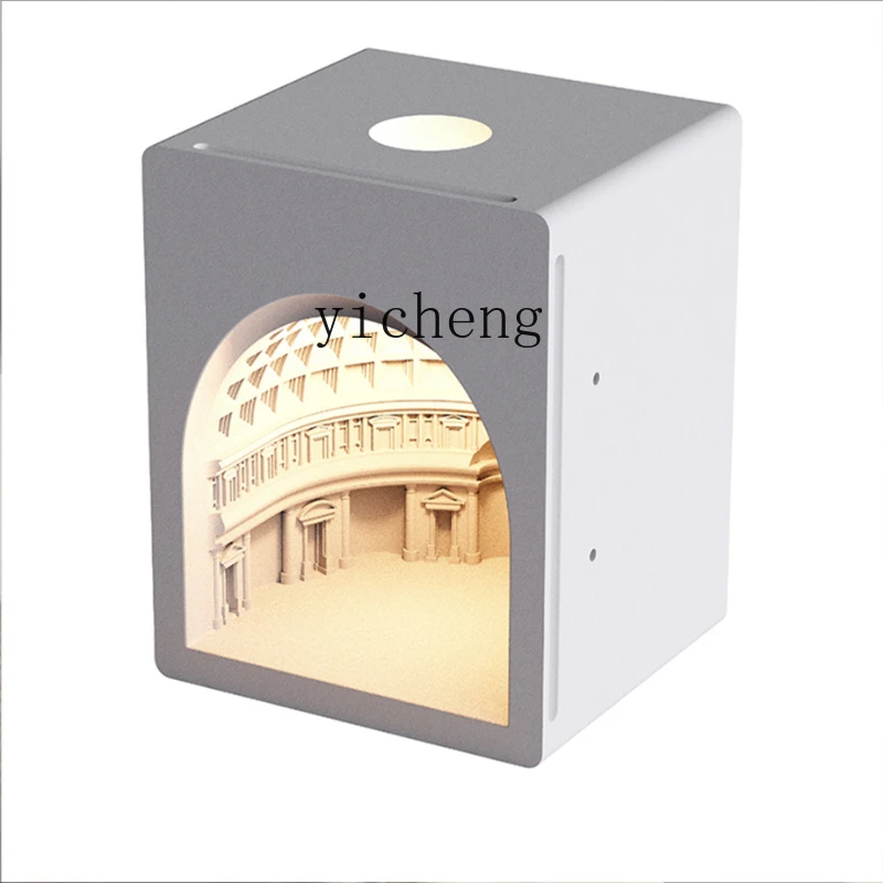 

Zf induction bedside plaster decoration embedded wall corner embedded atmosphere