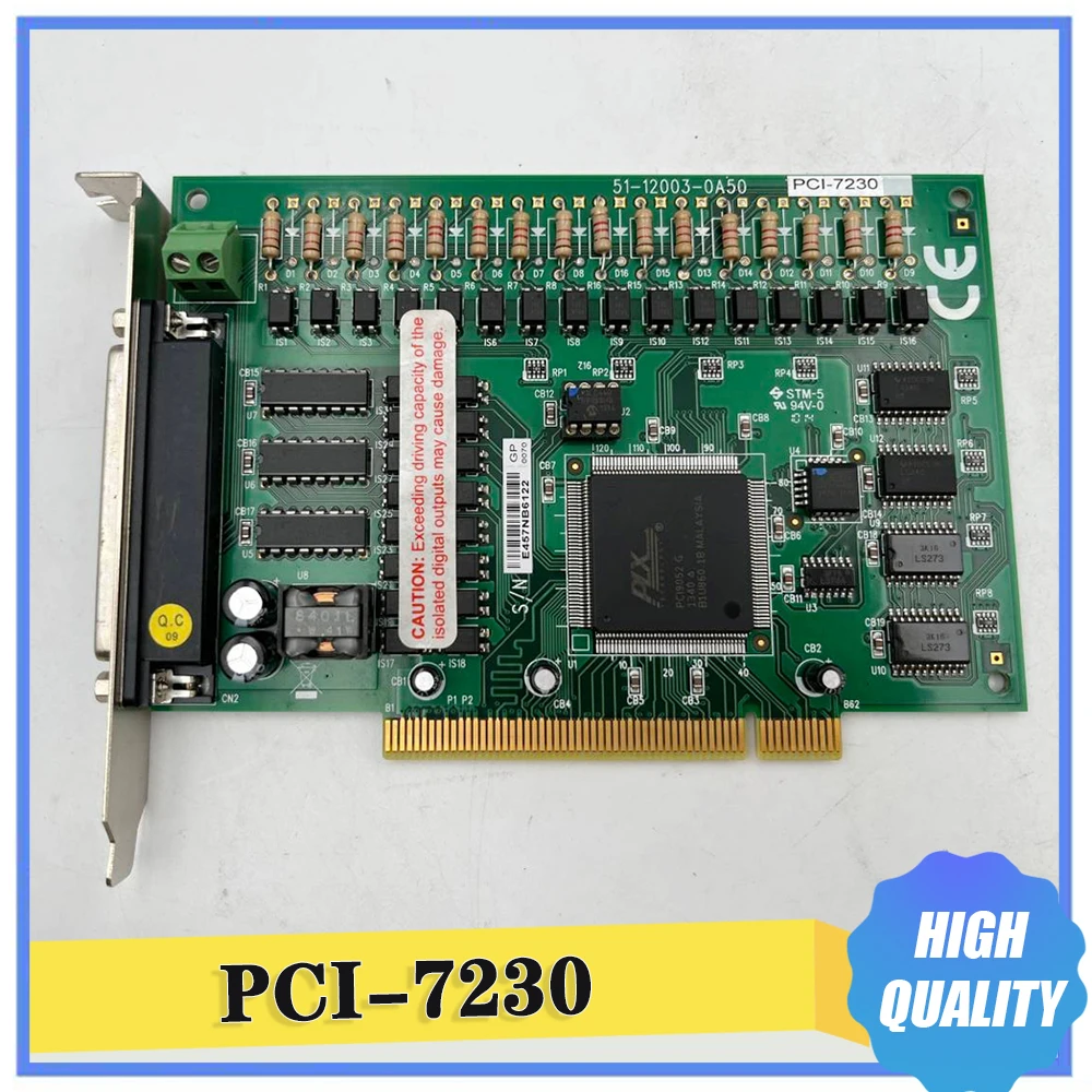 

For ADLINK PCI-7230 Data Acquisition Card 32 Channel Isolated DIO Card