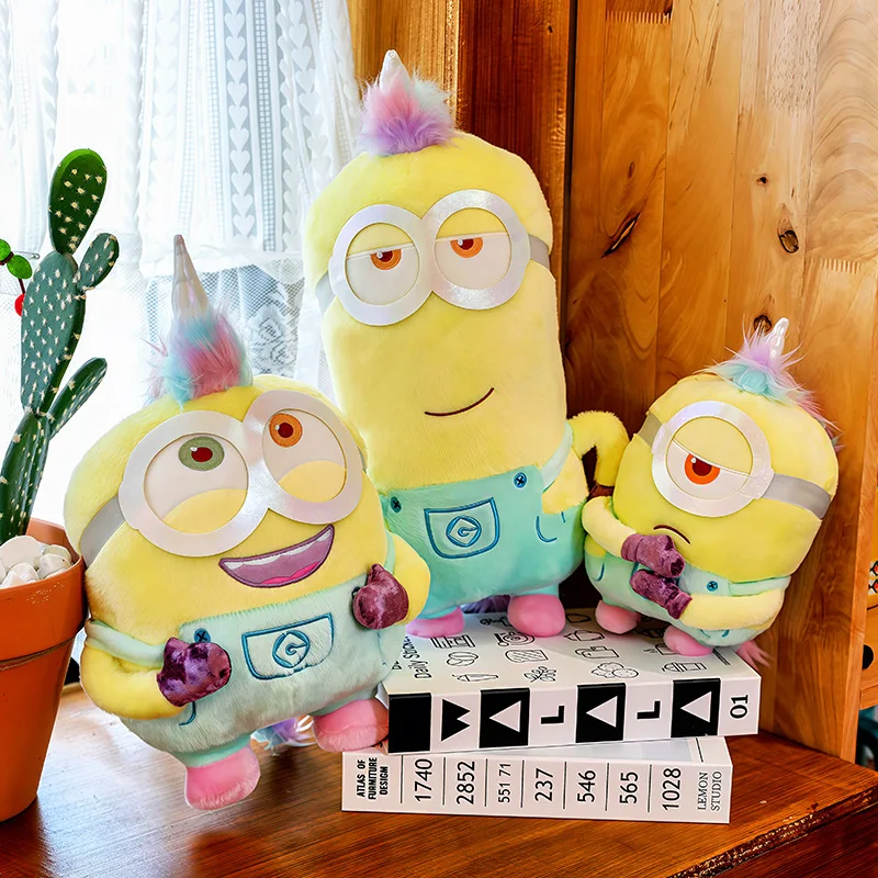 Minionsed Soft Plush Toy Throw Pillow Cute Stuffed Cartoon Toy Multifunctional Sofa Cushion Nap Rest Toy Perfect Holiday Gift