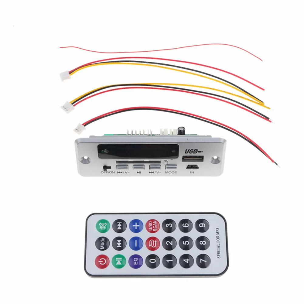 

PCBA Audio Decoding Module Board MP3 Bluetooth Decode With Remote Controller