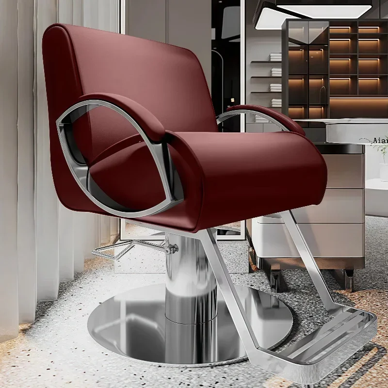 

Netflix Hair Salon Chair High-end Hair Salon Special Barbershop Stool Lift Silla Plegable Friseurstuhl Salon Hair Equipment