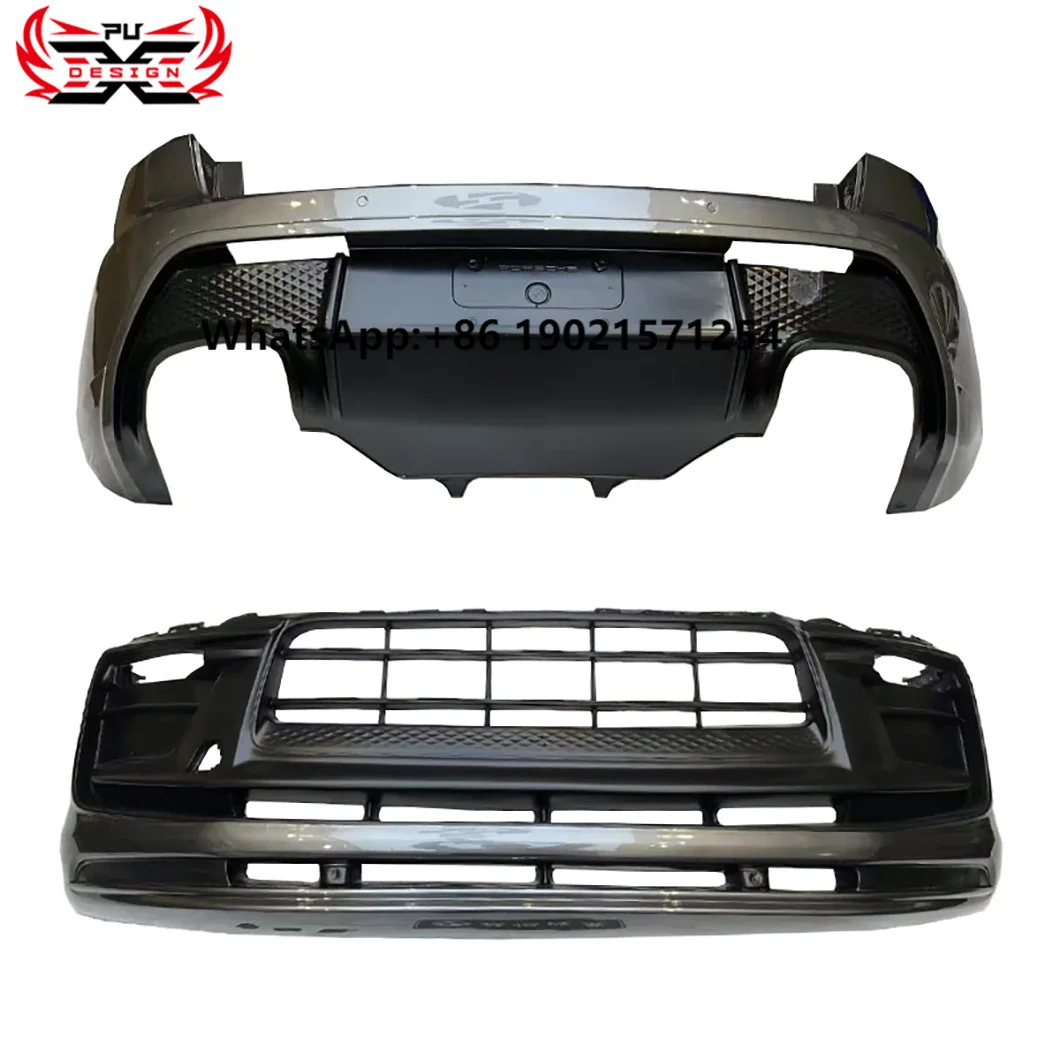 

Upgrade 2018-2023 Semi-carbon Front/Rear Bumper Lip for Porsche Macan 95B.3 2014-2017 Car Accessories