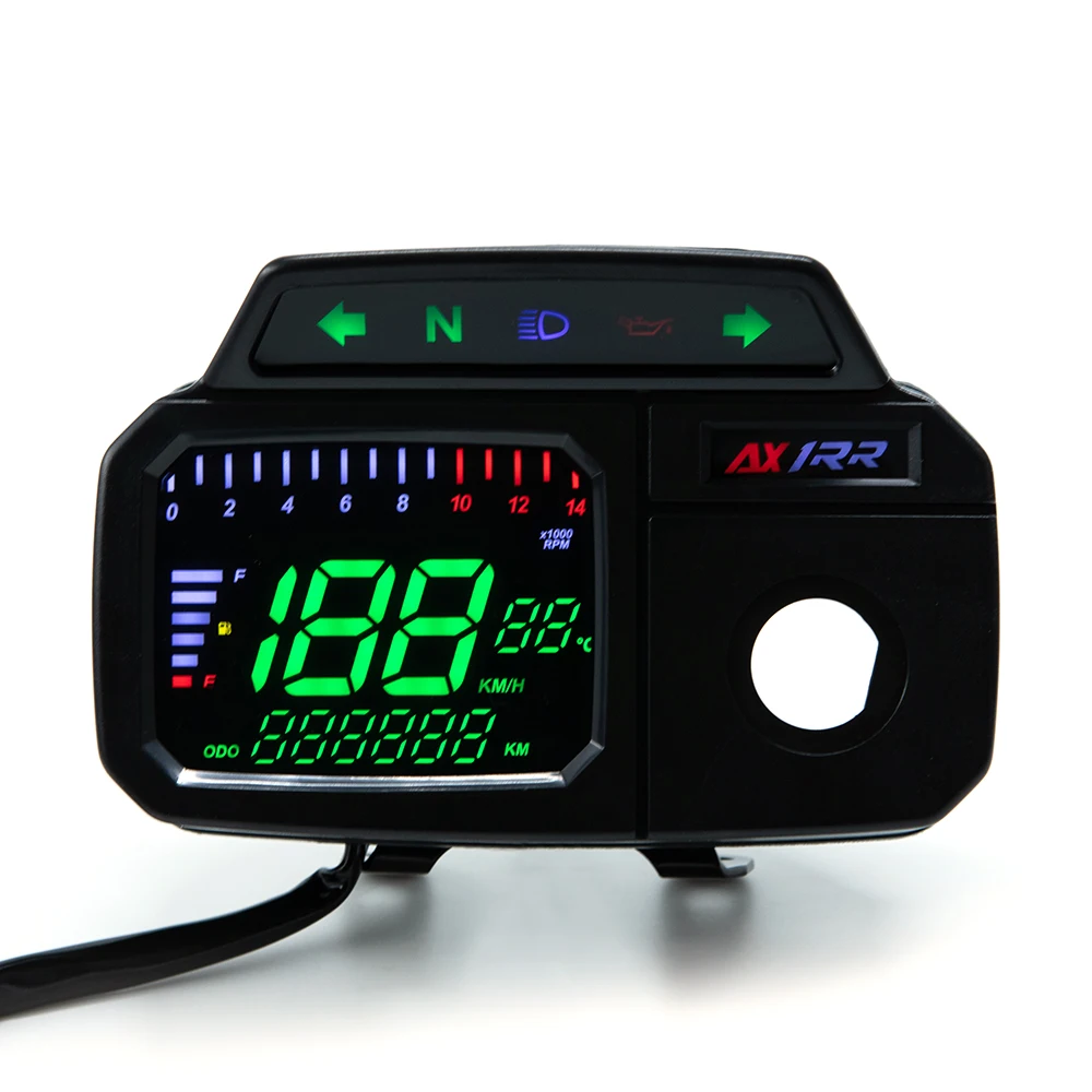 

For SUZUKI AX100 Max100 100cc AX 100 Motorcycle Speedometer Digital Meter Gauge With RPM LCD Tachometer Cluster Meter Assembly