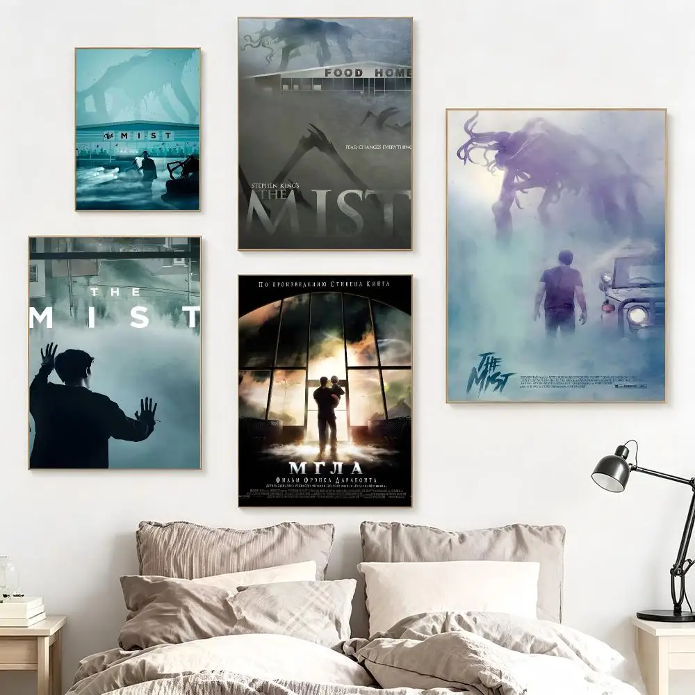 Classic Movie T-The Mist Poster impermeable para el hogar sala de estar dormitorio bar decoracion estetica