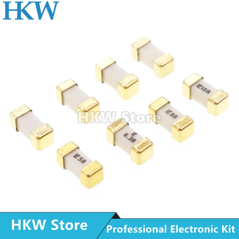 1808 125V 0451 SMD postit se bublina tavná pojistka 0.5A 0.75A 1A 2A 3A 4A 5A 6.3A 8A 10A 12A 15A 500MA 0451 ultra-rapid tavná pojistka 0451010.MRL