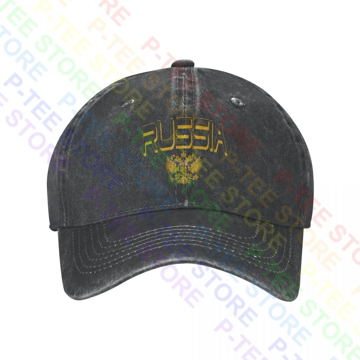 Russie Putin Kremlin Moscou Russie Vladimir Russia Chemise Washed Denim Baseball Cap Trucker Hats Cute