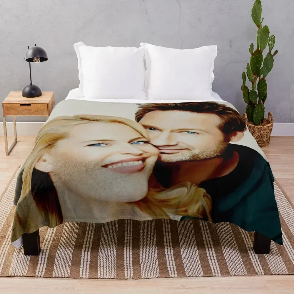 Gillian and David painting Throw Blanket Ultra Plush Cozy Blanket for Napping Sleeping