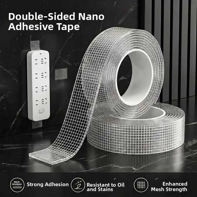 Nano Tape Double-Sided Tape Transparent Mesh Tape Magic Tape With No Marks