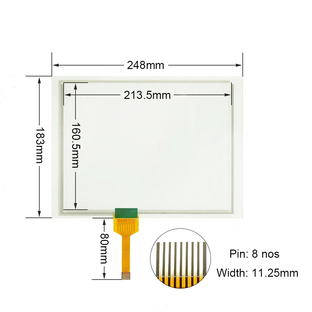 

New for GUNZE SS-05 GT/GUNZE USP 4484038 SS-05 Glass Panel Touch Screen