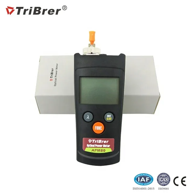 TriBrer APM80 FTTH Mini Fiber Optic Power Meters With VFL