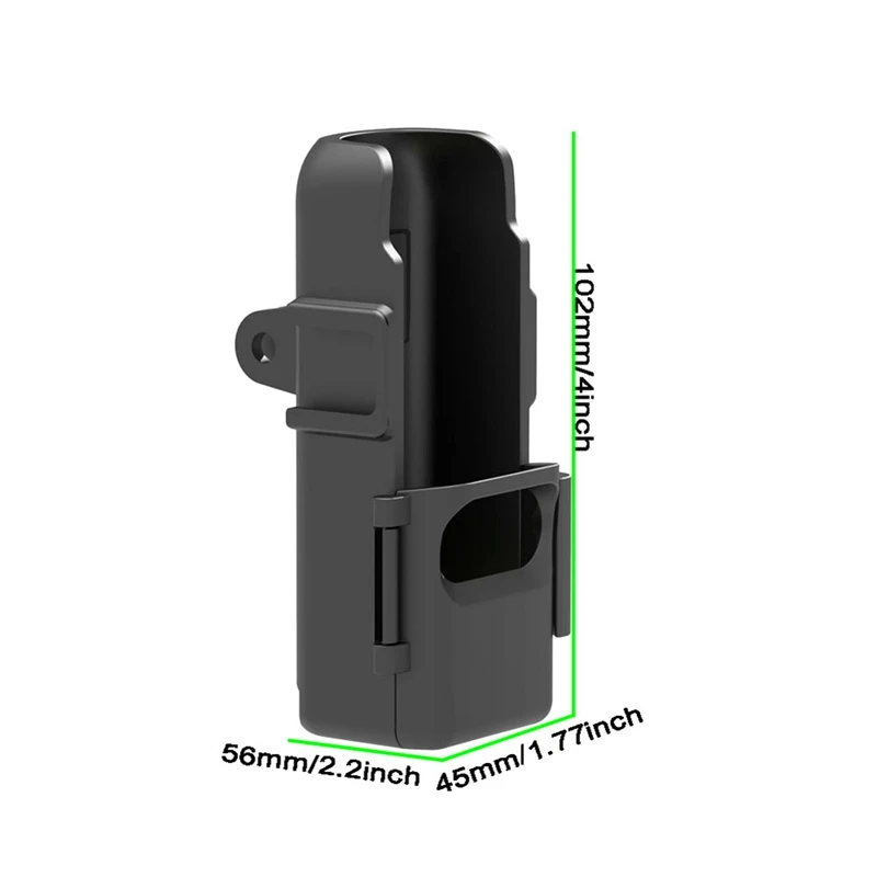 Adaptador de plástico para cámara de bolsillo DJI OSMO POCKET3, bisel protector, accesorios portátiles a prueba de caídas