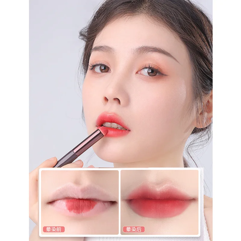

Single multifunctional concealer and blending lip brush Round Dizzy Dye Professional and Convenient Exquisite Brush Handle Wear-