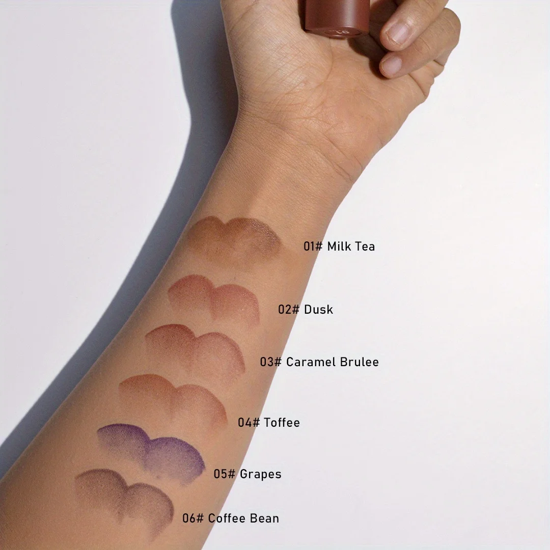 أحمر شفاه مخملي غير لامع وببطانة شفاه ، بطانة شفاه مزدوجة الاستخدام ، قلم أحمر شفاه مقاوم للماء ، يدوم طويلاً ، 2 في 1