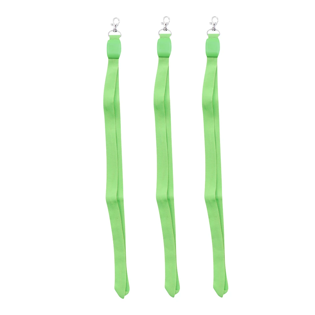 

3 Pcs Luminous ID Lanyard Charm Straps Lightweight Mobile Phone Keychain DIY Accessories Handmade Gifts