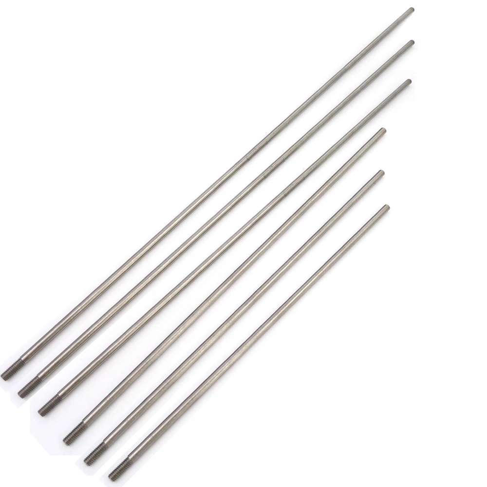 RC Boat 3mm Shaft 100-350mm Drive Shaft 304 Stainless Steel for M3 Propeller RC Boat Fishing Bait Tug Marine Yacht Toy Boat