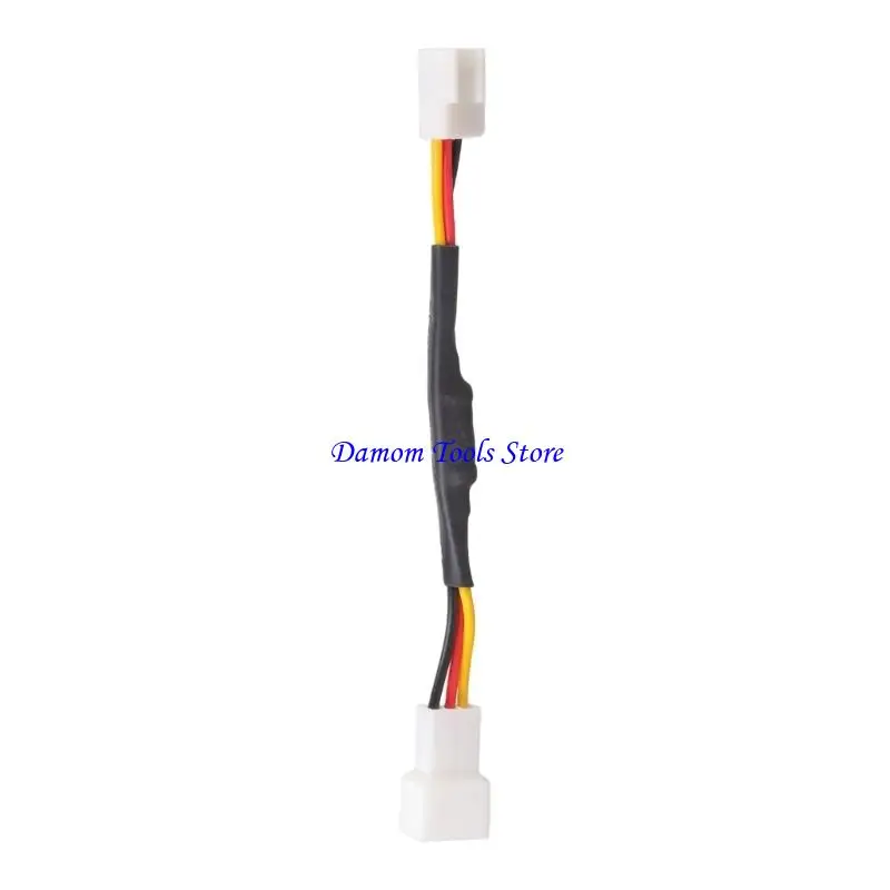 57BE enhances Quiet Fan Connection 3Pin/4pins Option Limiting Resistors Cable Reduce & Enjoy a Quieter for Game