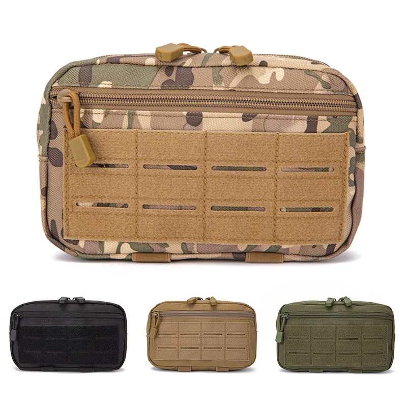 Outdoor Waist Bag Sports Tactical Military Fan Waist Bag Medical Kit First Aid Kit Outdoor Accessories Necessities 2024 New Male