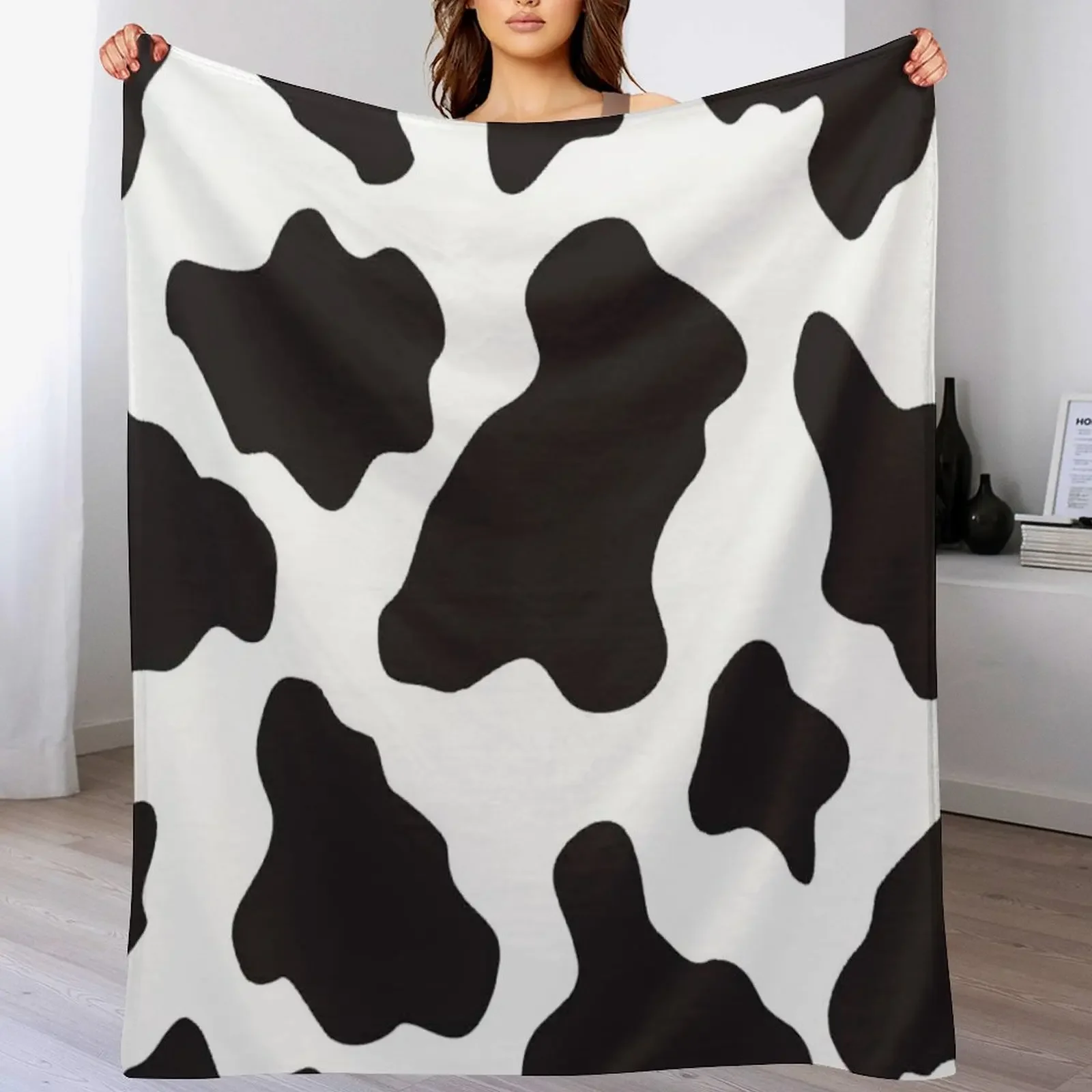 

Cow Animal Print Cowboy And Country Ranch Farm Style Throw Blanket Sofa Quilt sofa bed Loose Bed Fashionable Blankets