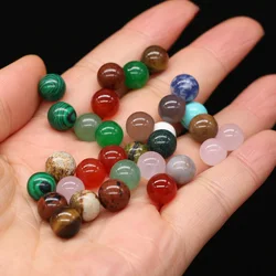 8mm/10mm 10PCS Spherical Crystal Agate Opal Natural Stone Polishing Gem Energy Sample Family Aquarium Decorative Ornaments