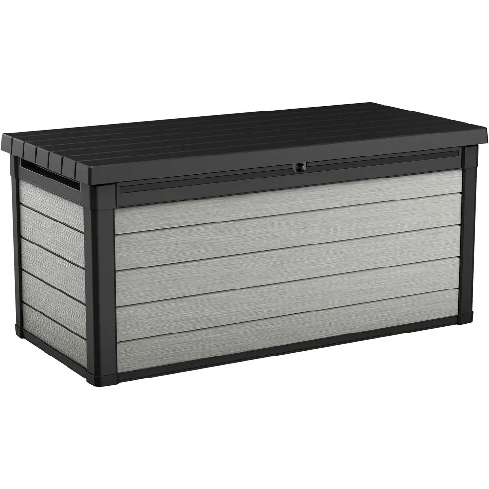 for Denali 150 Gallon Resin Large Deck Box-Organization and Storage for Patio Furniture