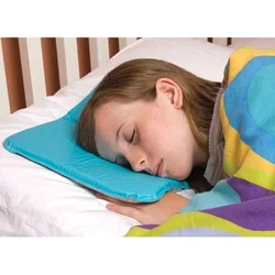 Cooling Pillow Pad Summer Therapy Insert Sleeping Aid Pad Mat Muscle Relief Cooling Gel Pillow Ice Pad Massager Sleep