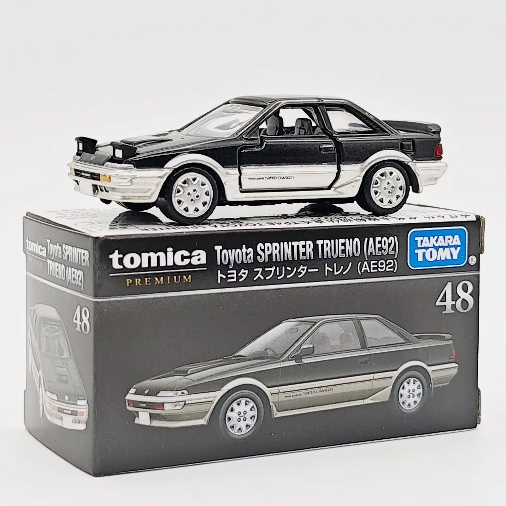 Takara Tomy Tomica Premium Black Box Toyota Sprinter Trueno AE92 Alloy Diecast Simulation Car Model Collectible Toy For Boys view 2