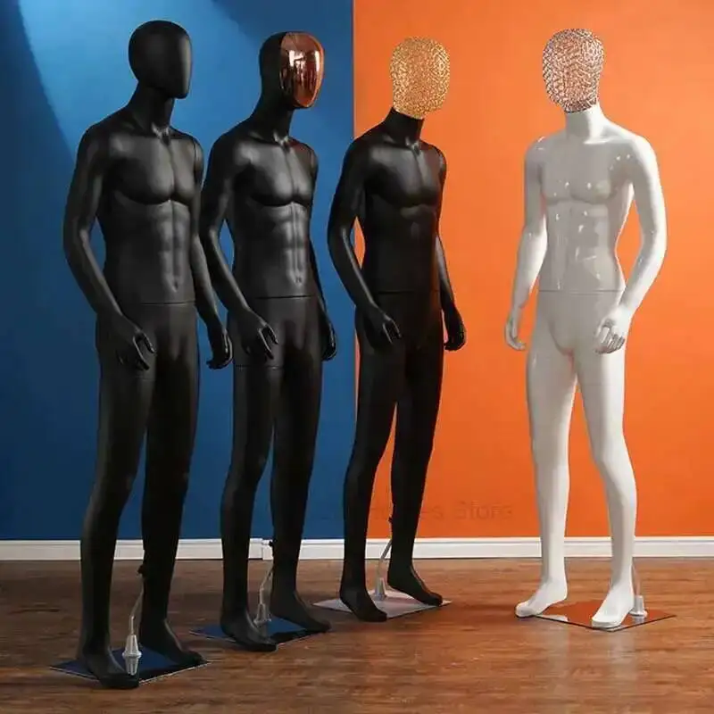 

Clothing Matte Black For Mannequin Full Body Prop Clothing Store Muscles Mannequin Muscle Men Mannequin Sartorial Display Stand