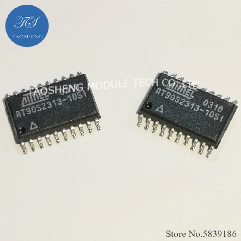 1 stücke 100% neuer und originaler AT90S2313-10SI 8-Bit-Mikrocontroller mit 2k Bytes programmier barem In-System-Blitz