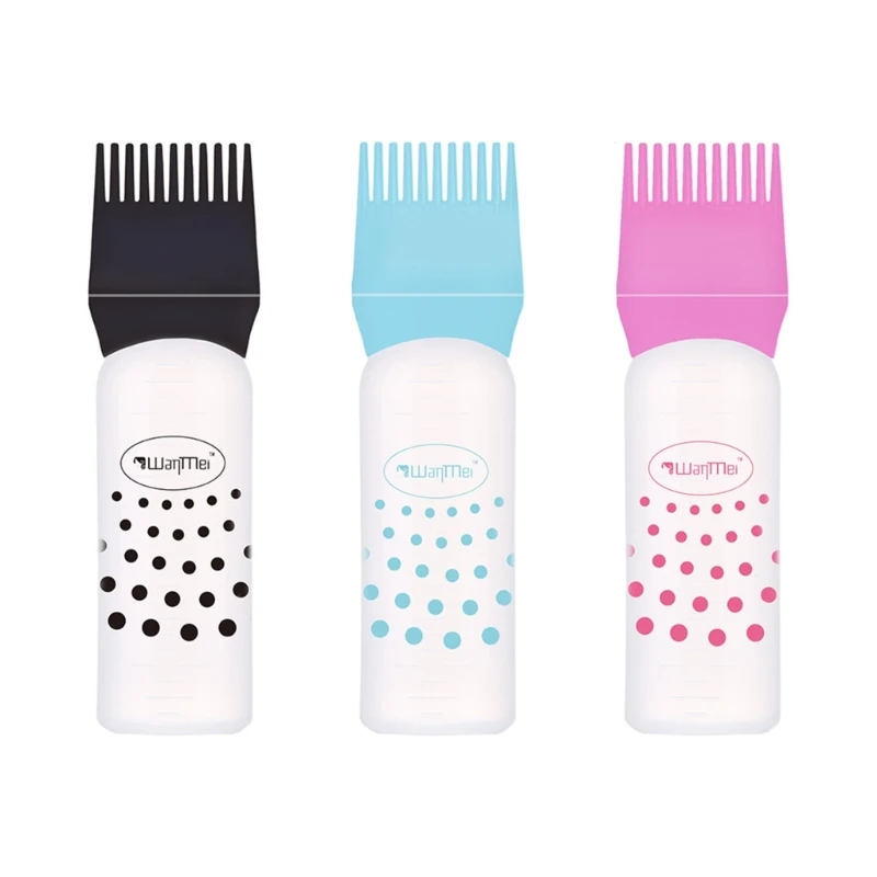 Stylish Empty Shampoo Applicator Bottle Hair Care Great for Easy Dry Cleaning and Hair Dyeing Dropship