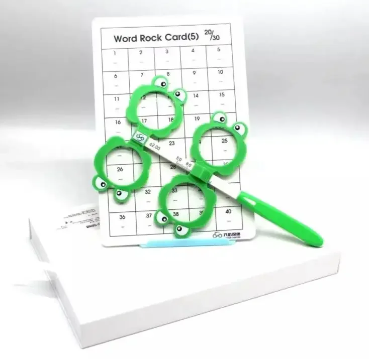 

Быстрая доставка, регулируемые детские красочные офтальмологические оптические ласты для линз для глаз, быстрая доставка