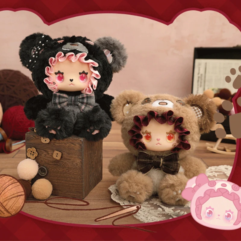 الحب إيما الدب التحالف سلسلة صندوق أعمى لطيف الدب الفينيل أفخم مفاجأة حقيبة إيما المعلقات صندوق غامض لطيف الدب أنيمي الشكل لعبة #3