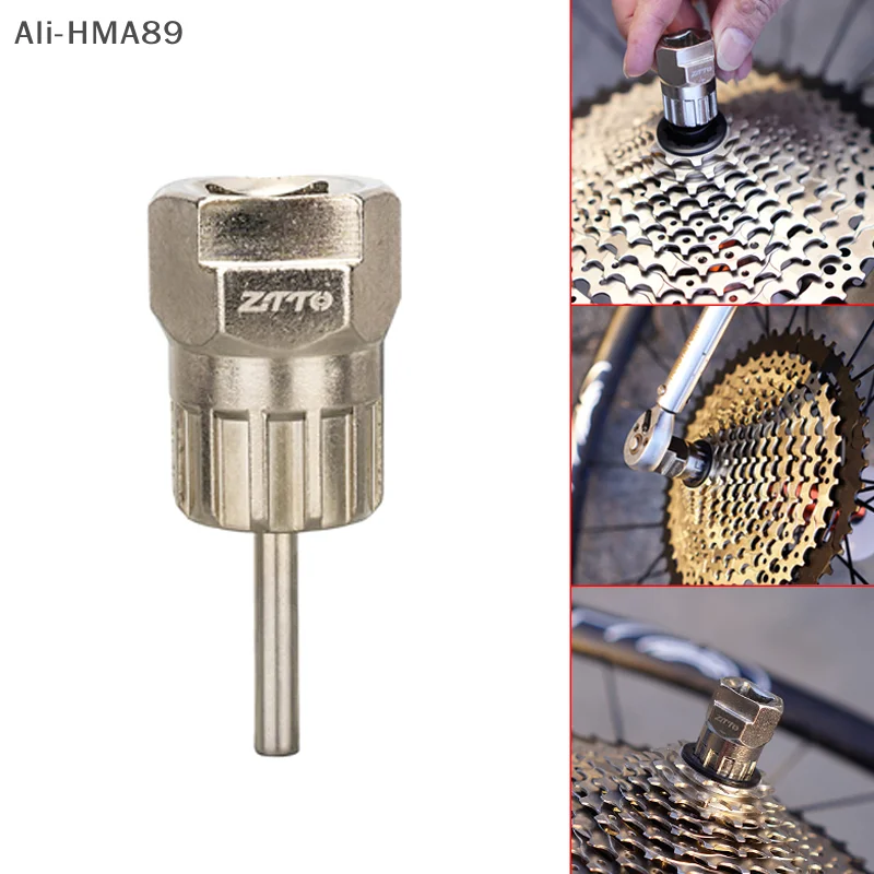 

Bicycle Cassette Lockring Removal Install Tool Road Bike Flywheel Sprocket Remover Socket Wrench Repair Maintenance Tool