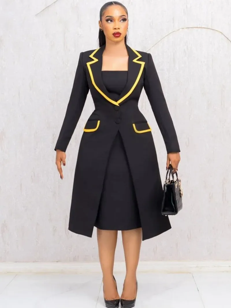 2 Piece Sets African Dresses for Women Autumn Fashion Dashiki Midi Dress Africa Clothes Dashiki Ankara Dresses Outfits