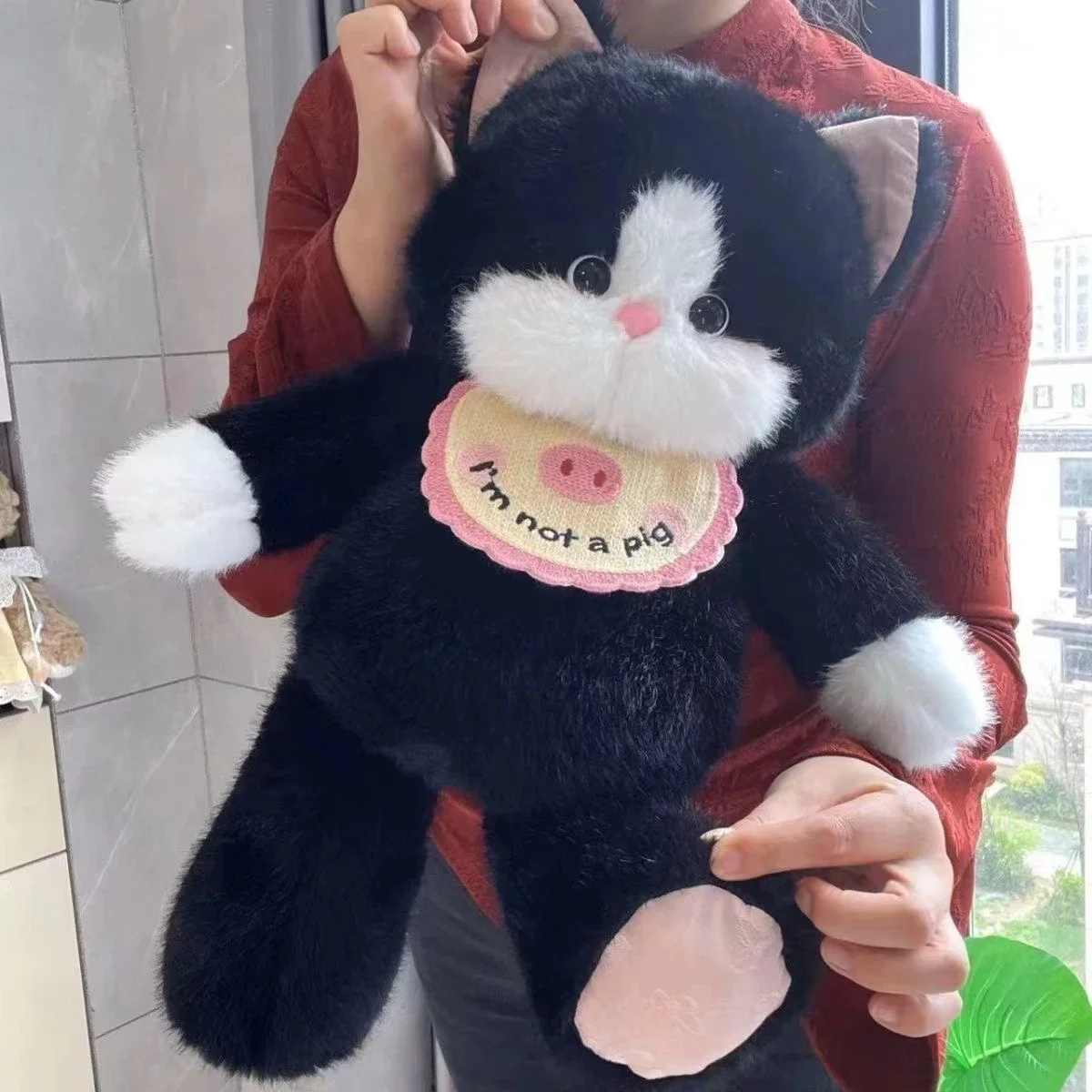 Peluche de Gato de Piel Sintética para Niños – Muñeco Extra Suave - imagen 5