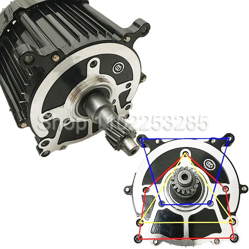 Electric tricycle motor 48V60V500W to 1200W general purpose motor