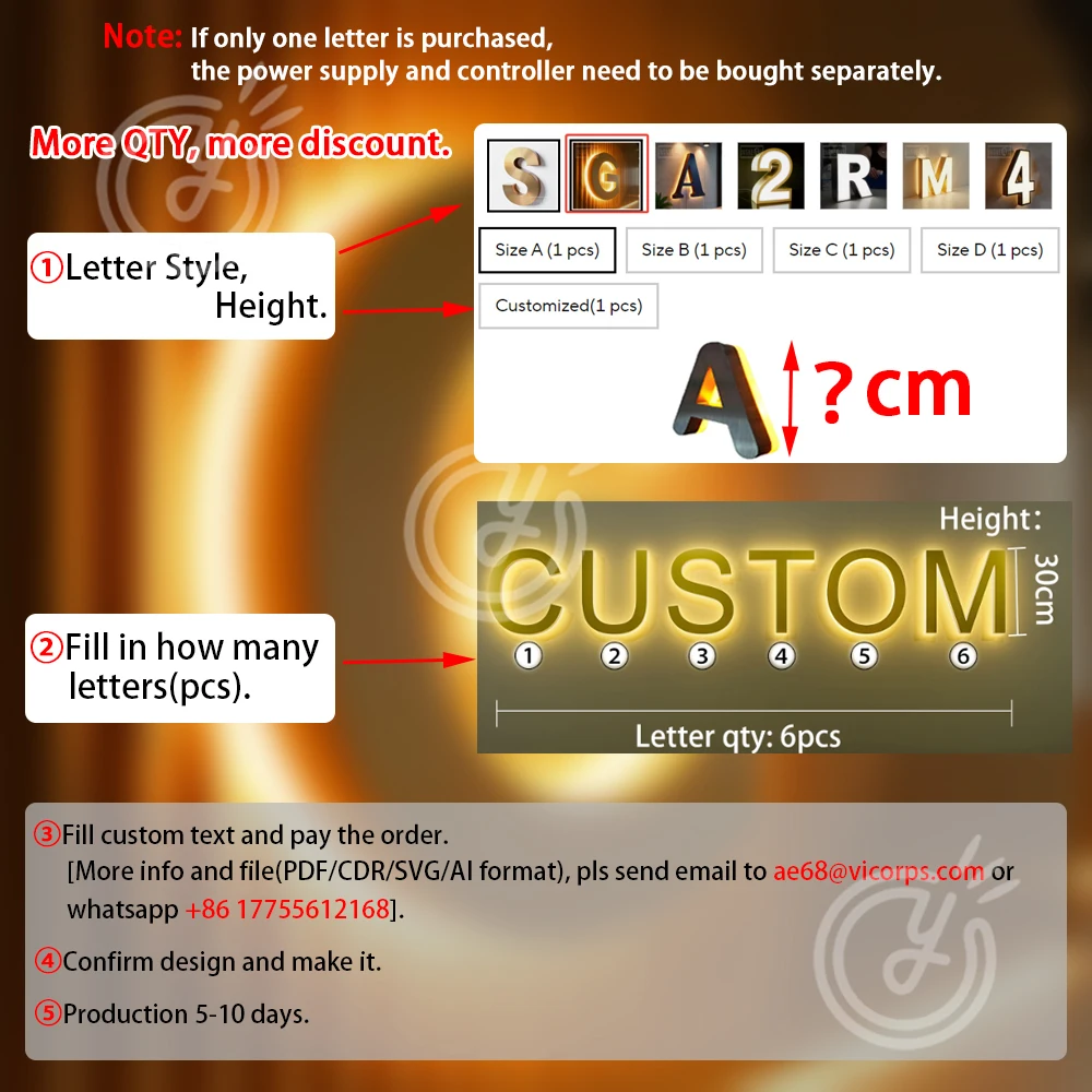 Custom Neon Light Business Logo Metal Sign Letters Luminous Acrylic Signs Advertising Wall Personal Design Signage Garage Led 3d