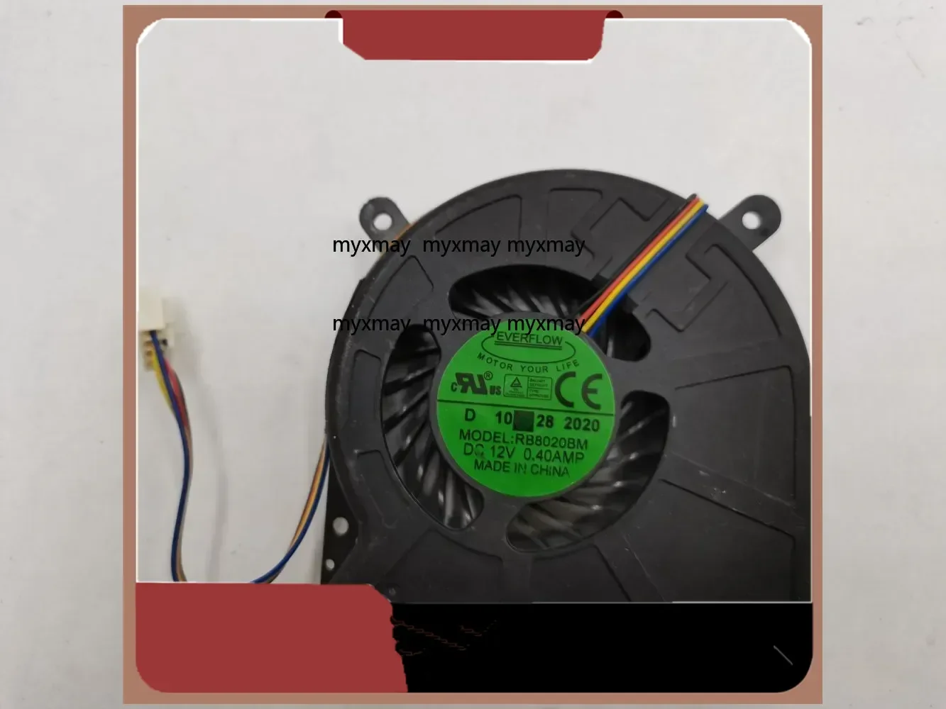 

Вентилятор охлаждения для вентилятора RB8020BM, 12 В постоянного тока, 0,40 А, 80X80X20 мм, универсальное рассеивание тепла