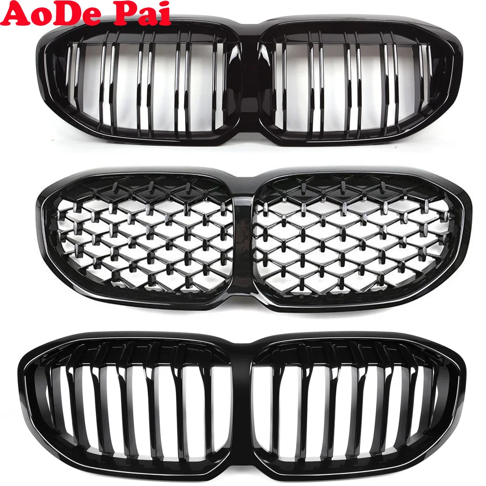 

Diamond Style Car Front Bumper Grille for BMW 1 Series F40 2020+ 5 Door Hatchback 118i M sport 128ti