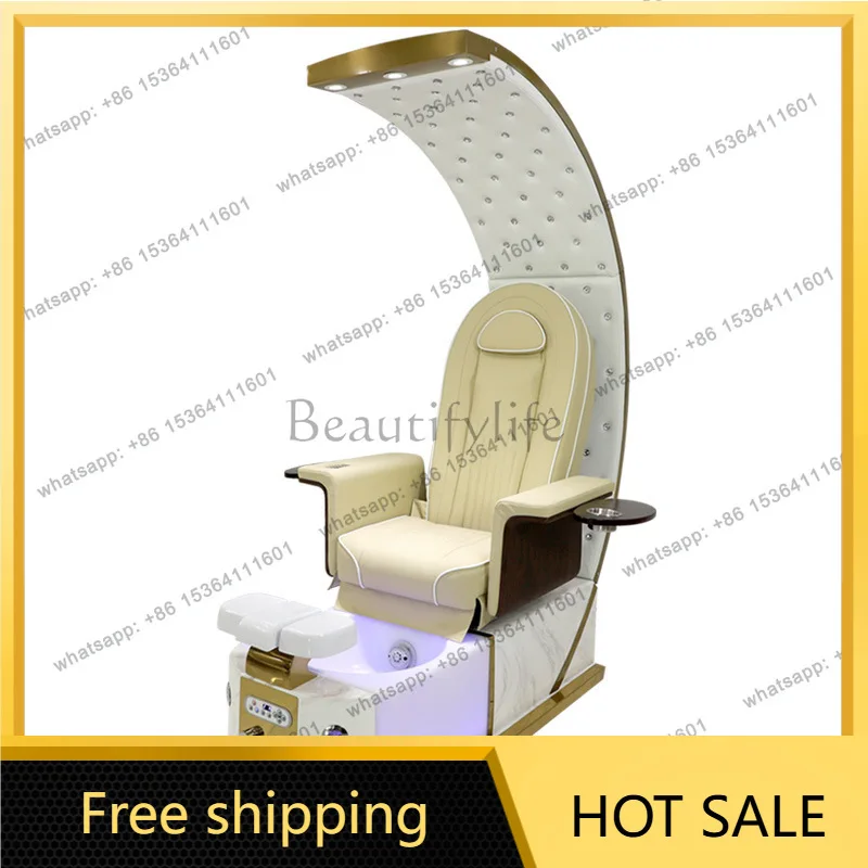 Factory Direct Sales Sofa Beauty Foot Bath Electric Foot Bath Reclining Chair Beauty Salon Special Massage