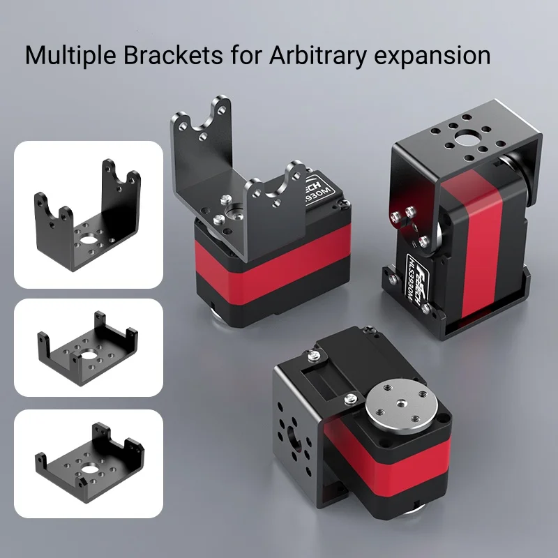 Feetech 12V 35kg 이중 샤프트 정력 직렬 버스 서보 HL-3930-C001 코어 모터