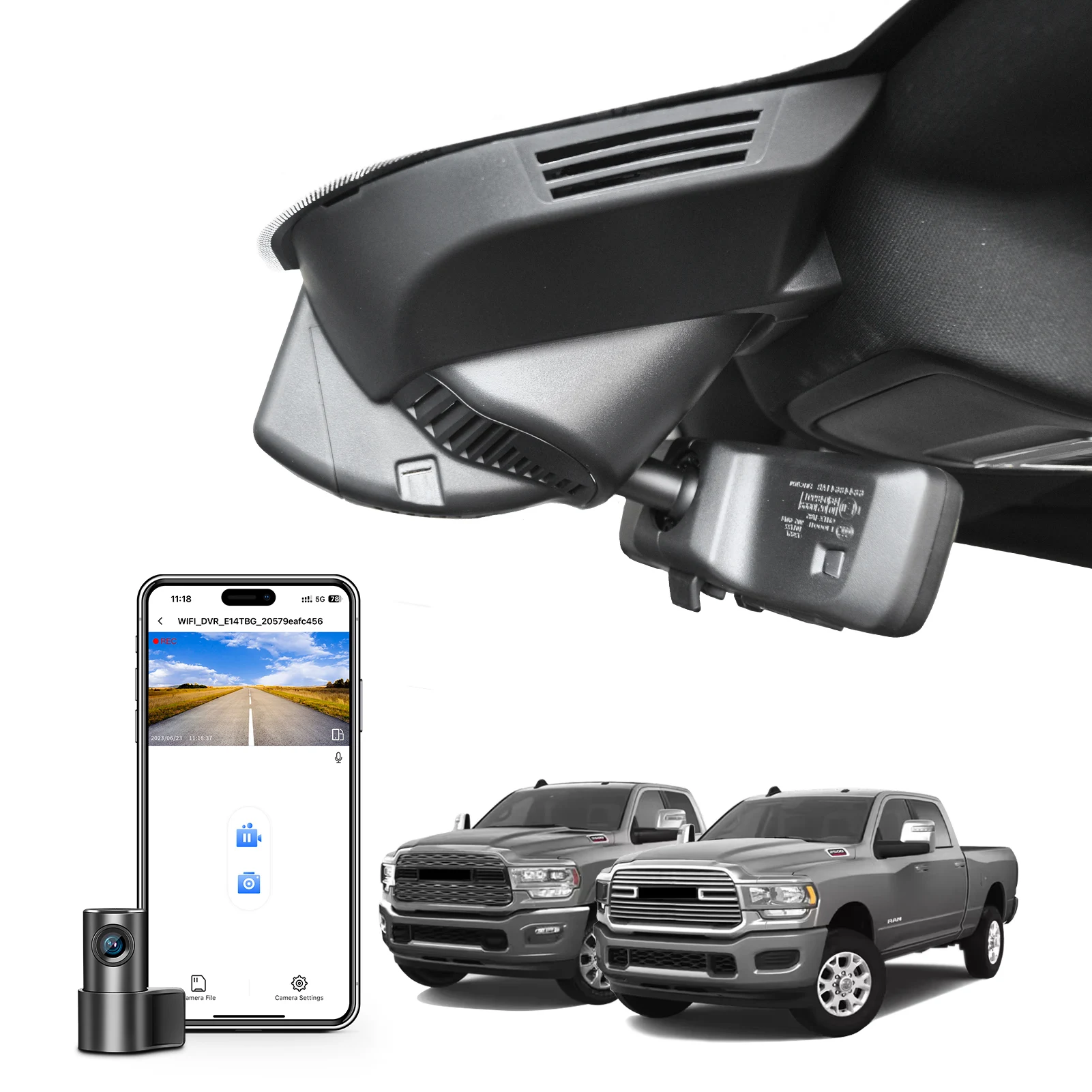 Mangoal 4K Dash Cam…