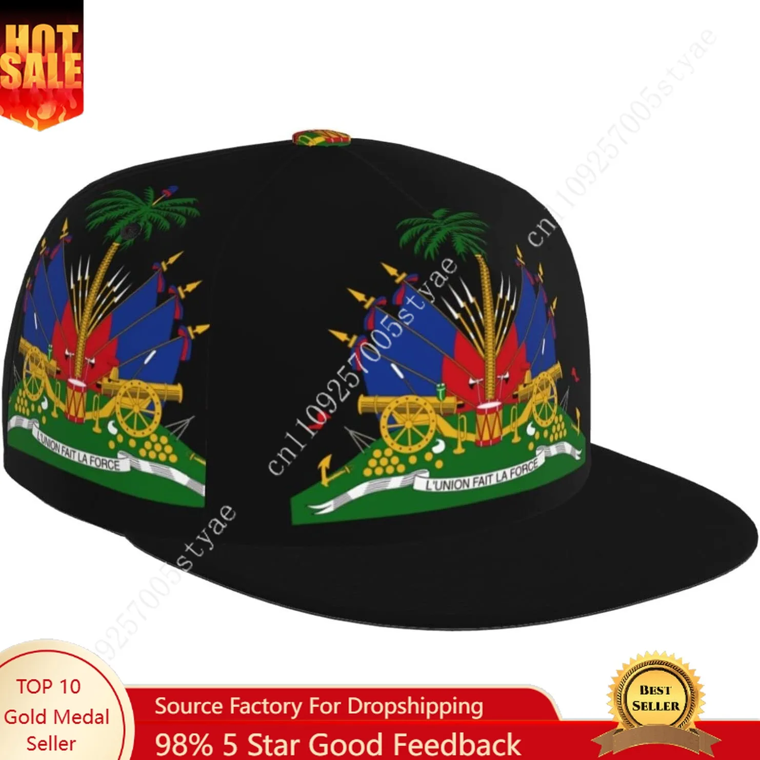 

Haitian Flag Hat Man Woman Baseball Cap Fashion Sunhat Adjustable Hip Hop Dad Hats Trucker Caps Casual Snapback Hat