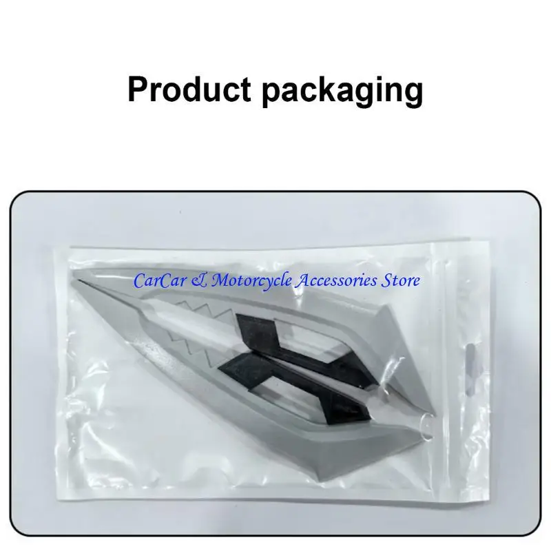 

Мотоцикл G5AD Фиксированное ветровое крыло 2 упаковка аэродинамическая передняя боковая спойлера крылышки, подходящие для и