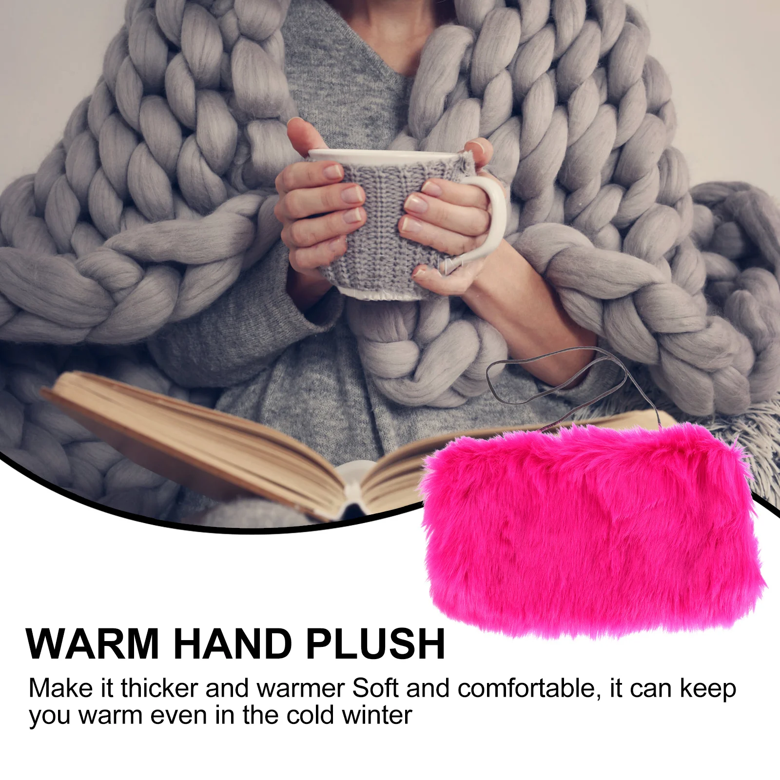 

Delicate Warmer Bag Hands Muff for Cold Weather Protection Warm and Cozy Winter Accessory Ideal for Outdoor Activities Or Daily