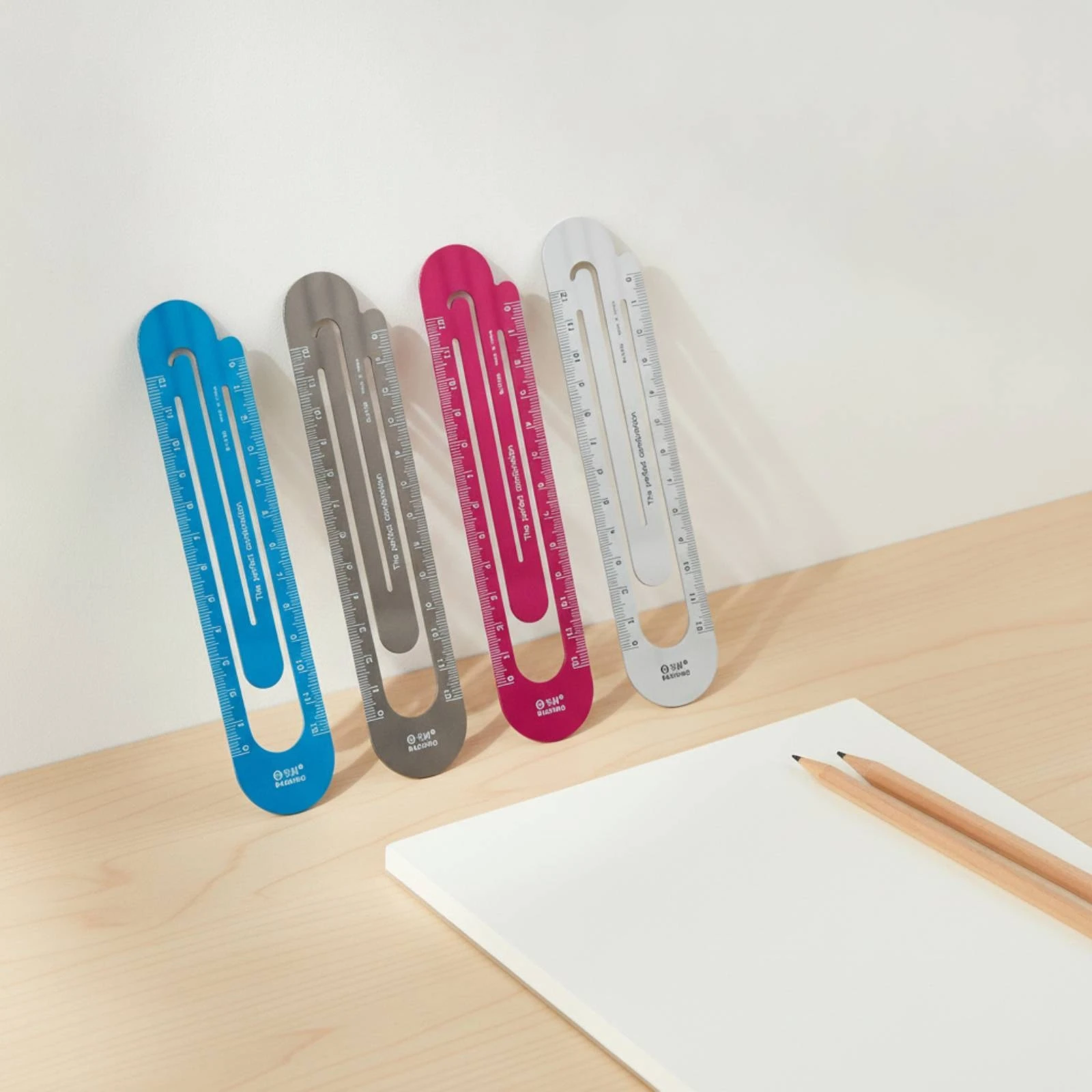 12cm-aluminum-ruler-portable-paperclip-ruler-bookmark-straightedge-clear-markings-measuring-tool-for-students-school