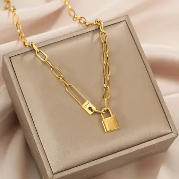 10 best sales naszyjnik z zamkiem łańcuchowym - №7