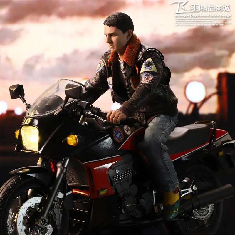 In Stock DID US Navy Pilot 1/6 Soldier Model Lieutenant Peter MA80181 Ambitious Tom Cruise Full Set Action Figure Model Toys