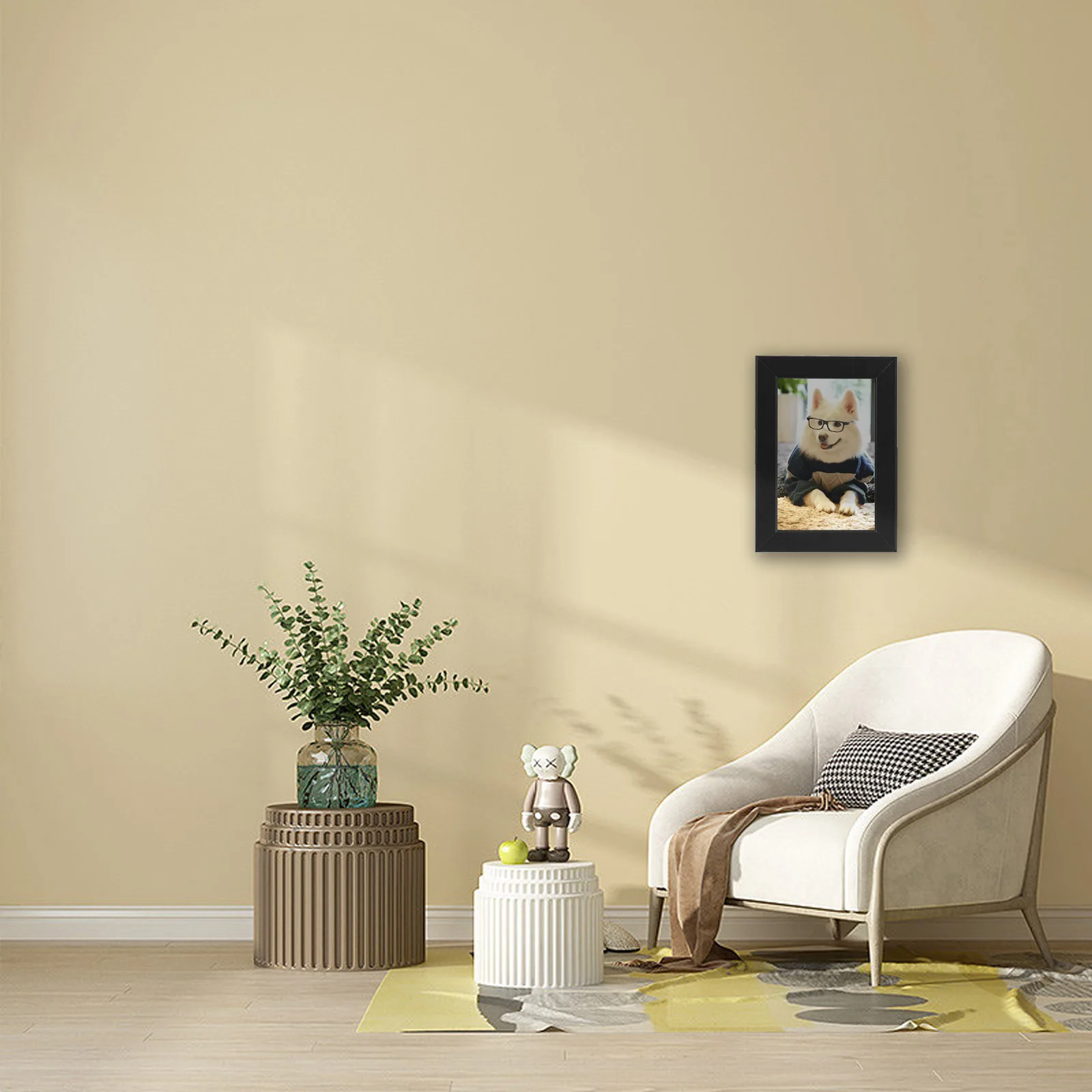 Hot Sale Practical Picture Frame Photo Frame Classic Style Decorate Hom Plastic Poster Frame Rectangular Simple