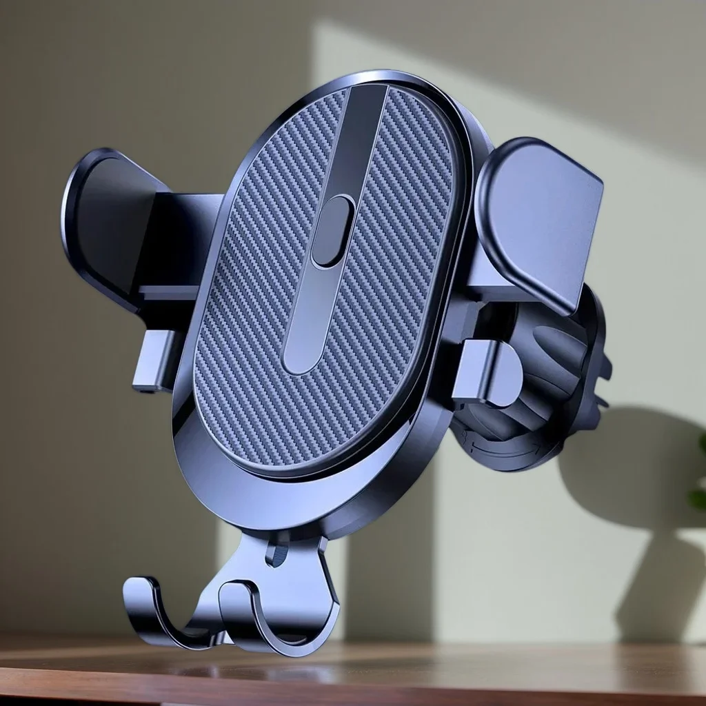 

​​Gravity Car Phone Holder - Air Vent Hook Mount 360° Rotation One-Hand Placement for iPhone​​